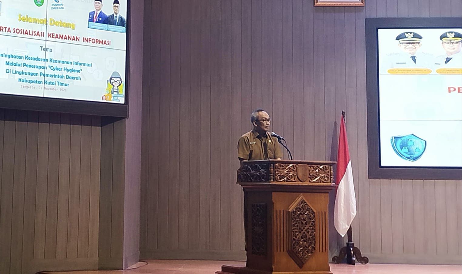 Diskominfo Kutim Tegaskan ASN Jadi Garda Depan Keamanan Digital Pemerintahan