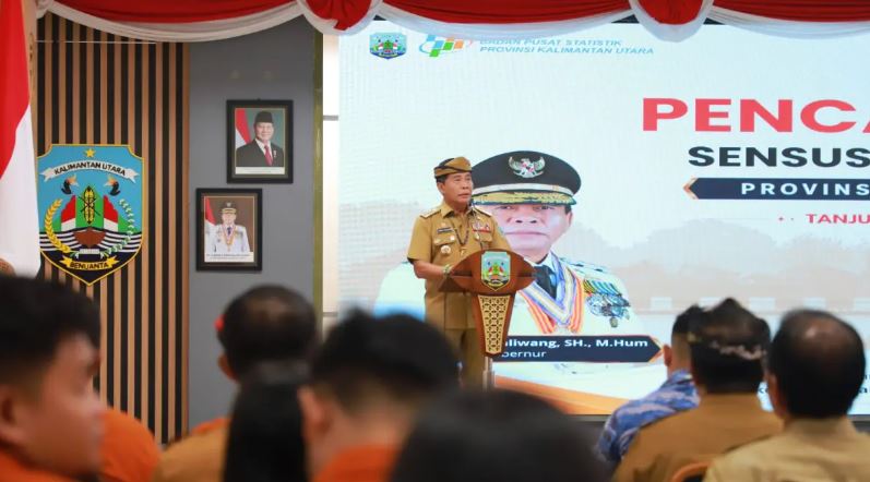 Sensus Ekonomi 2026 Resmi Dimulai di Kaltara, Gubernur Tekankan Pentingnya Data Berkualitas
