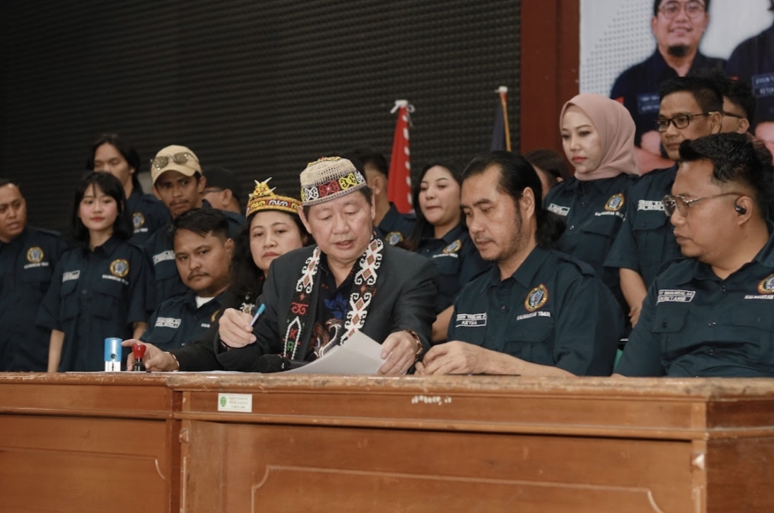 Pengurus DPD PJI Kaltim Resmi Dilantik