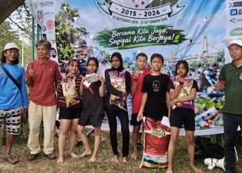 GMSS-SKM Konsisten Lawan Kebiasaan Buang Sampah ke Sungai